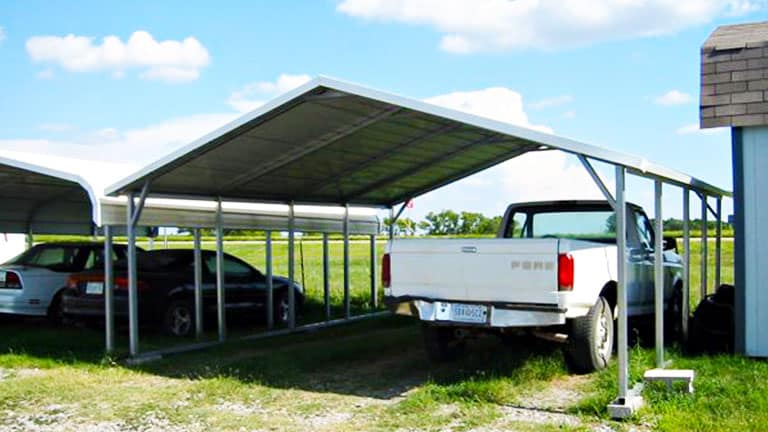 A Frame Horizontal Carport Cover Canope